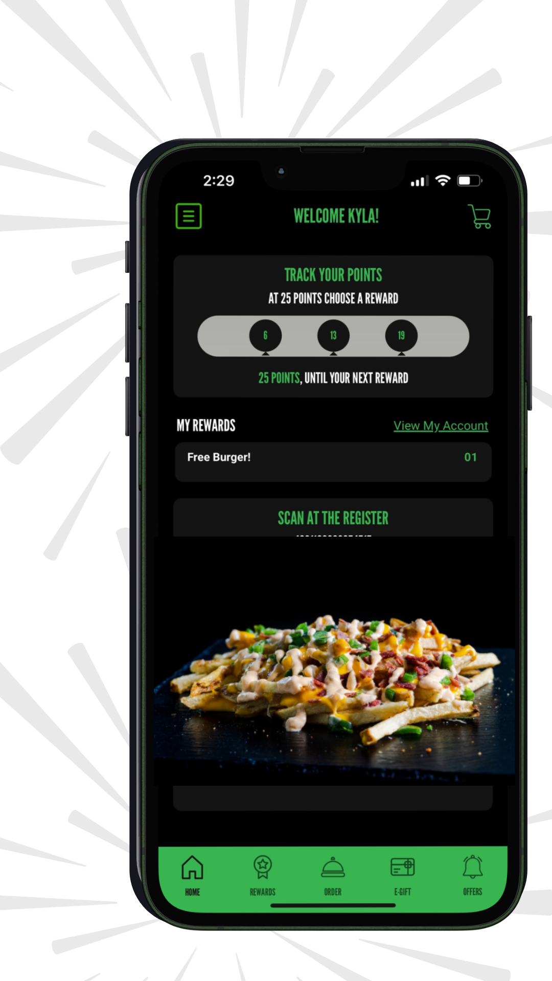 Earn Points and Redeem