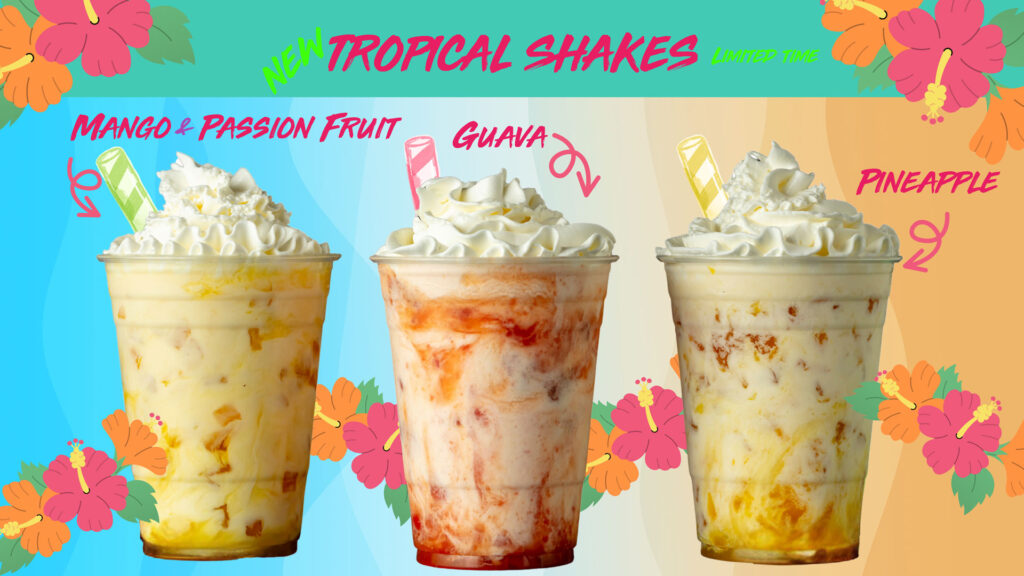 Tropical Shake Flavors