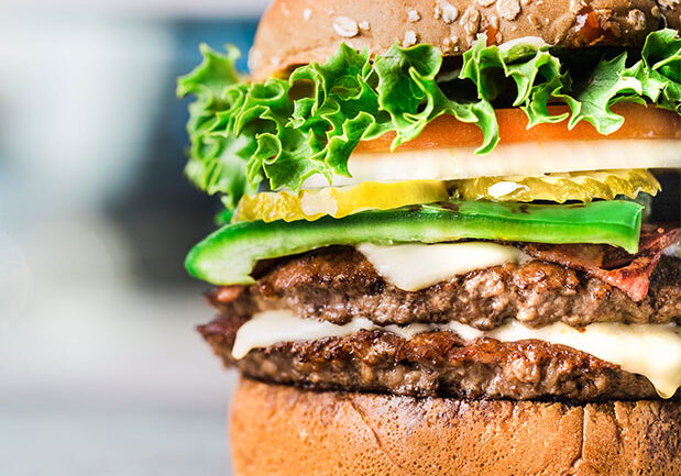burger close up